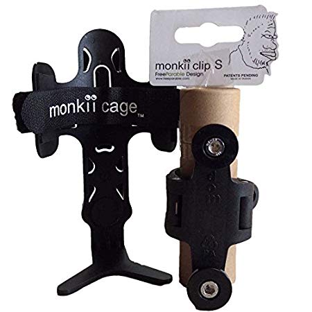 Bottle Holder for Brompton Folding Bikes by Monkii Cage S - Black