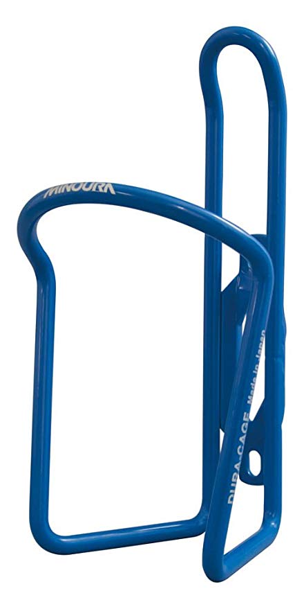 Minoura AB-100-5.5 Powder Coated Water Bottle Cage, Clearsky Blue, 5.5mm