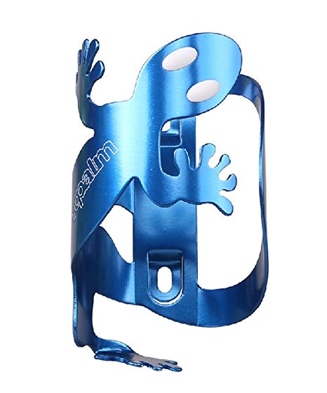 Panda Superstore Creative Aluminium Alloy Mountain Bike Water Bottle Cage Bottle Holder BLUE