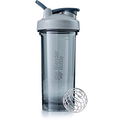 BlenderBottle Pro Series Shaker Bottle, Pro28-Ounce, Pebble Grey
