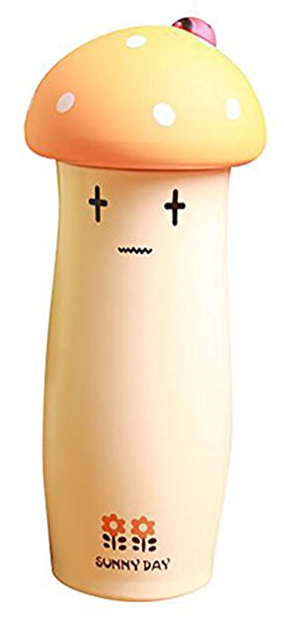 KEden Lovely Stainless Steel Thermos Child Water Bottle for Kids, Cute Cartoon Thermos Water Bottle