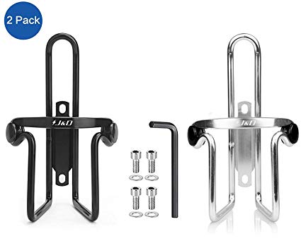 J&D Lightweight Durable Aluminum Cycling Water Bottle Cage, Bicycle Water Bottle Holder