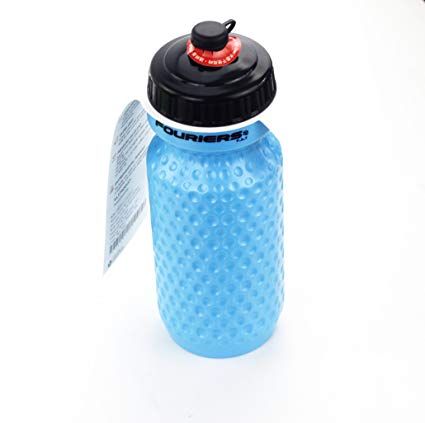 Bicycle Reflective Insulated Water Bottle & Cage 20 oz Capacity BPA-Free Double Insulated Bike Water Bottle with Cage Mount For Sports, Indoor and Outdoor Activities